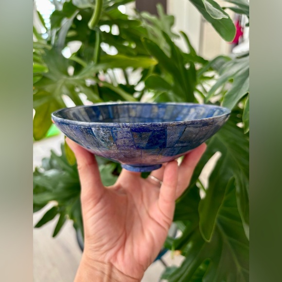 Lapis lazuli bowl - Picture 5 of 9